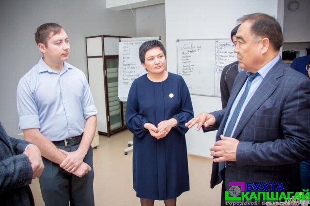 Руководитель департамента АДГСПК по Алматинской области встретился с учениками НИШ г. Талдыкорган.